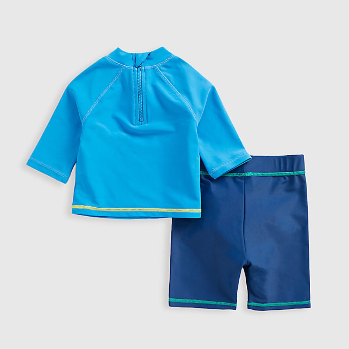 Mothercare Baby Boy Swimwear Dinosaur Sunsafe Rash Vest and Shorts